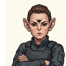 Alien avatar illustration of Chief Frida Firewall